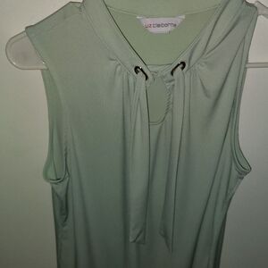 Liz Claiborne Women's Top - Soft Green